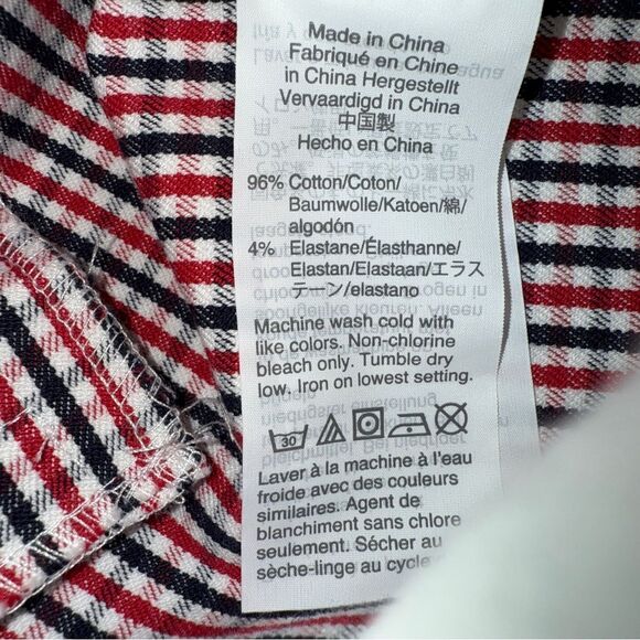 J. Crew Hayden kickout crop pant in plaid New - Picture 5 of 8